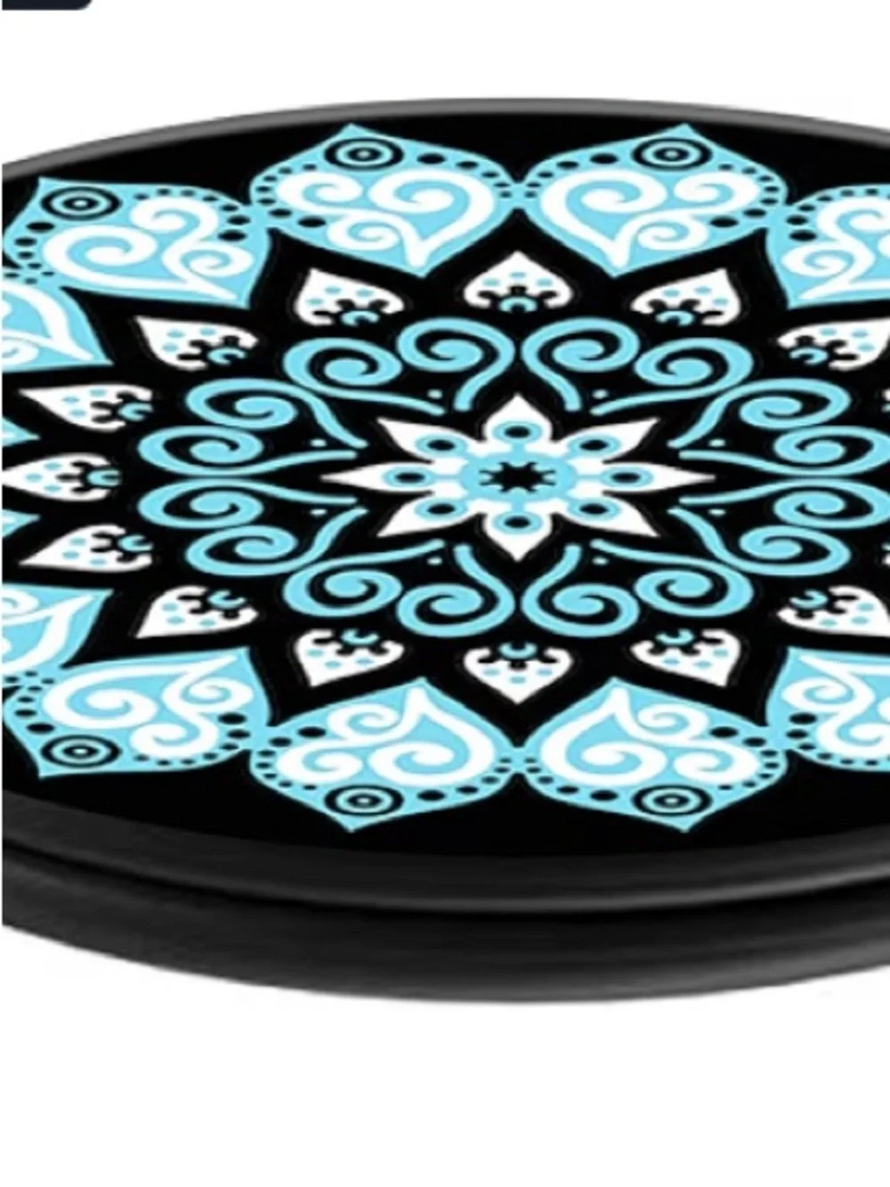 Universal Collapsible Grip & Stand for Phones and Tablets - Peace Mandala Sky